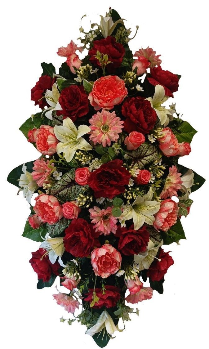 Composition rose Pivoine 
