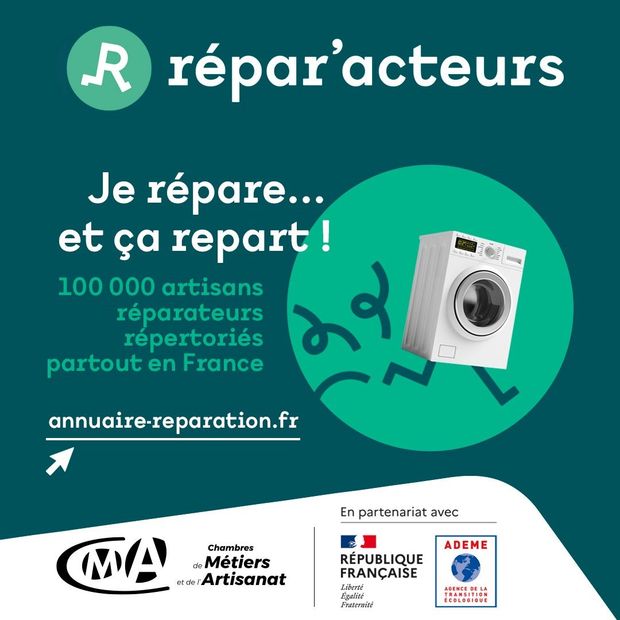 Affiche Répar'acteurs