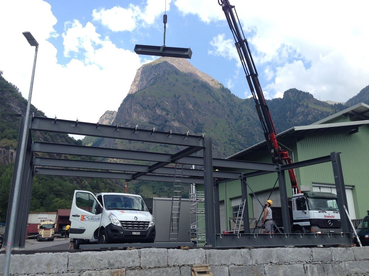gru - carpenterie - Solari Elivo SA - Metalostruzioni - Olivone - Ticino