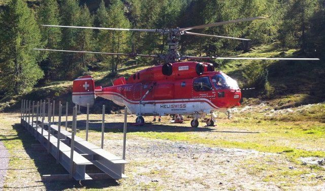 lavori con elicottero - carpenterie - Solari Elivo SA - Metalostruzioni - Olivone - Ticino