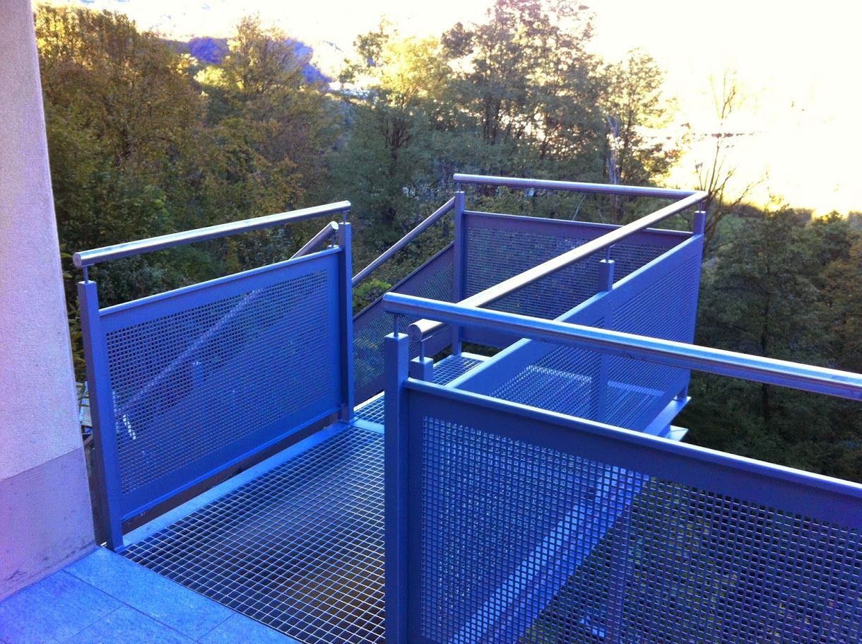 scala in metallo - Solari Elvezio SA