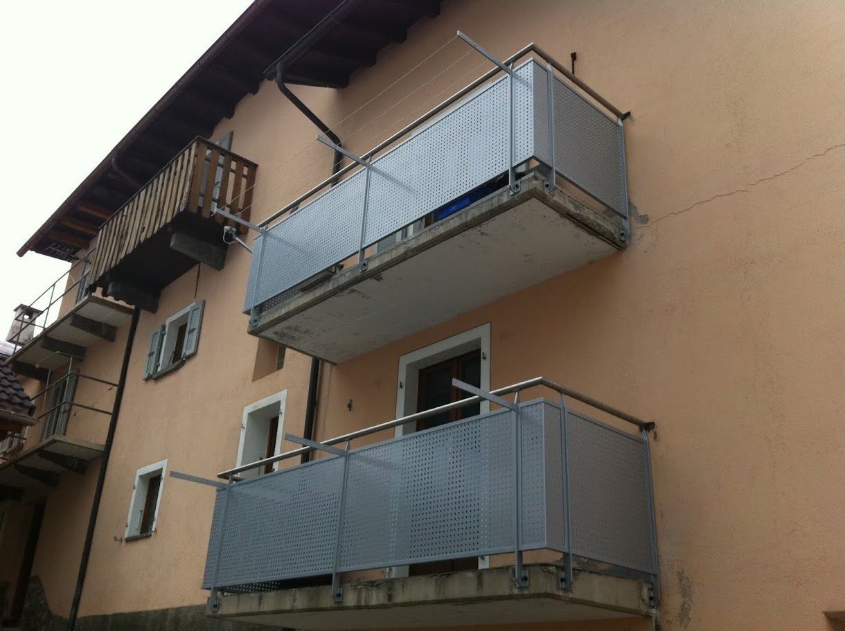 terrazzi - Metalcostruzioni Solari Elvezio - Olivone - Blenio - Ticino