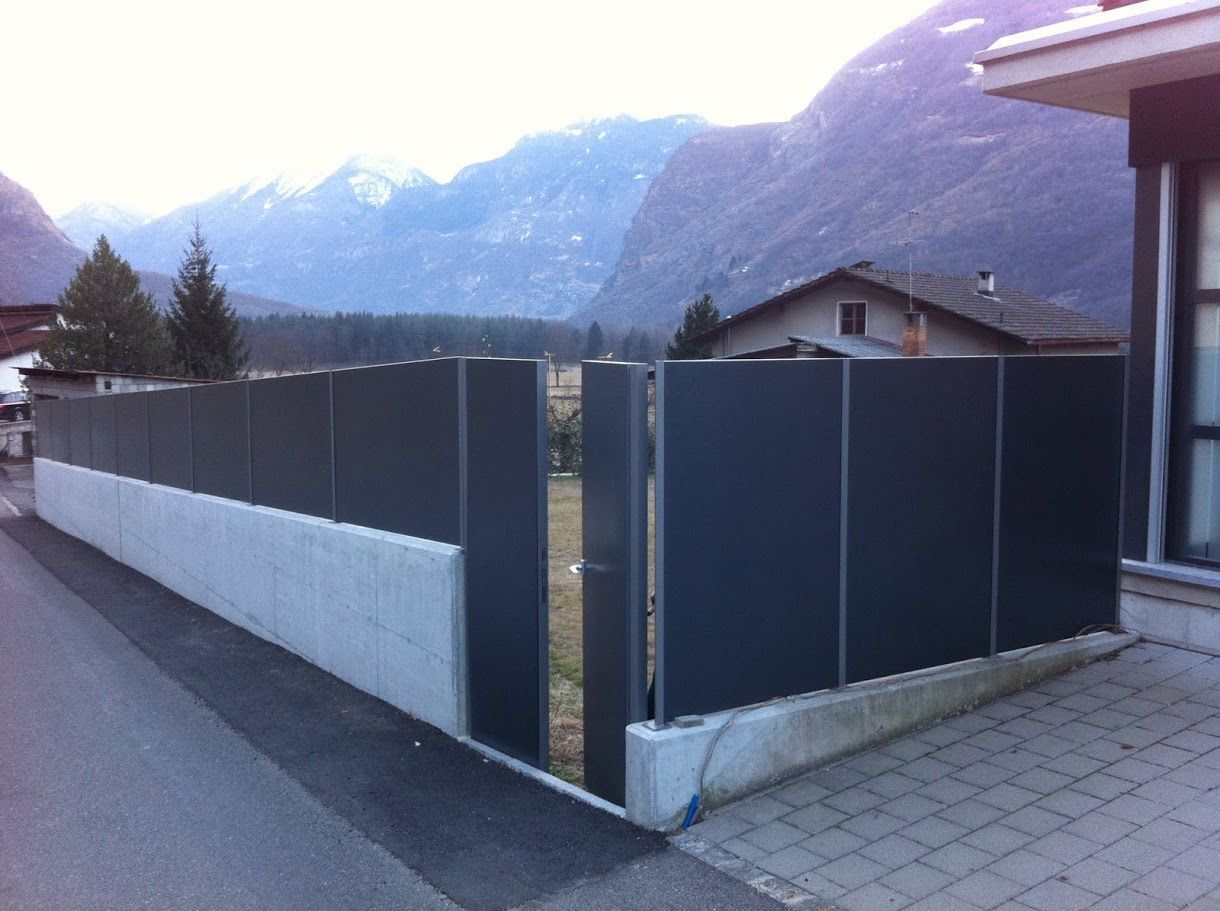 cancello - Metalcostruzioni Solari Elvezio - Olivone - Blenio - Ticino