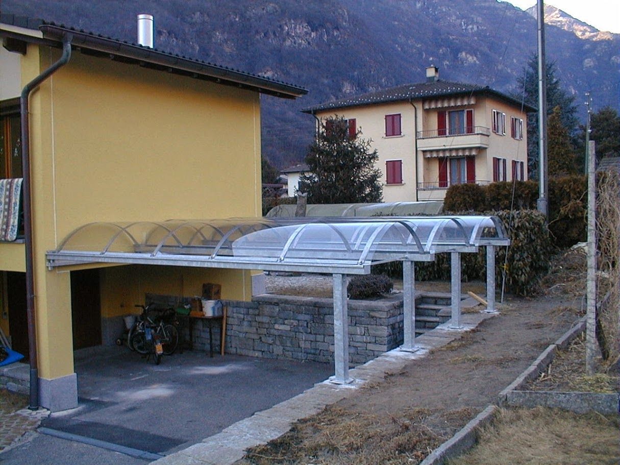tettoia - posto auto - Solari Elvezio SA - Ticino