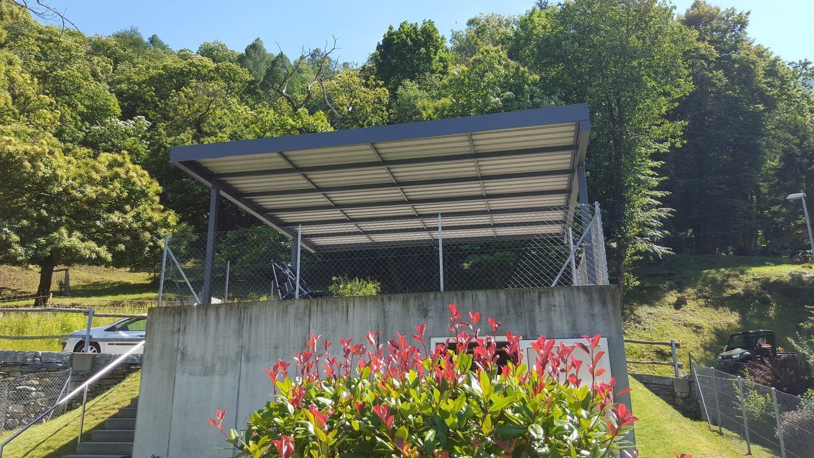 tettoia - posto auto - Solari Elvezio SA - Ticino