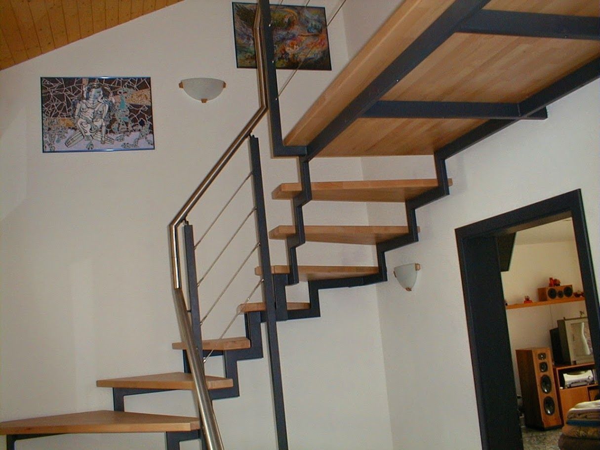 scale in metallo - scala interna - Solari Elvezio SA