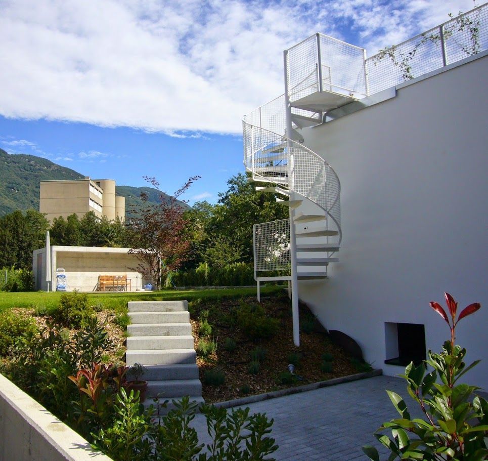 scale a chiocciola esterne - Metalcostruzioni Solari Elvezio - Olivone - Blenio - Ticino