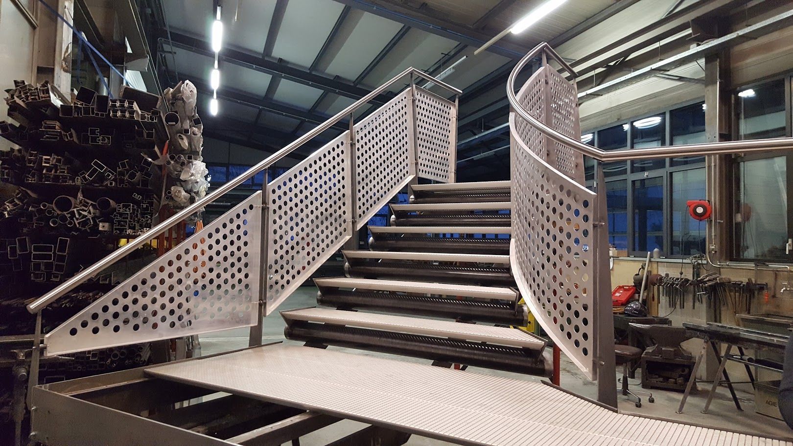 scala in metallo - Solari Elvezio SA