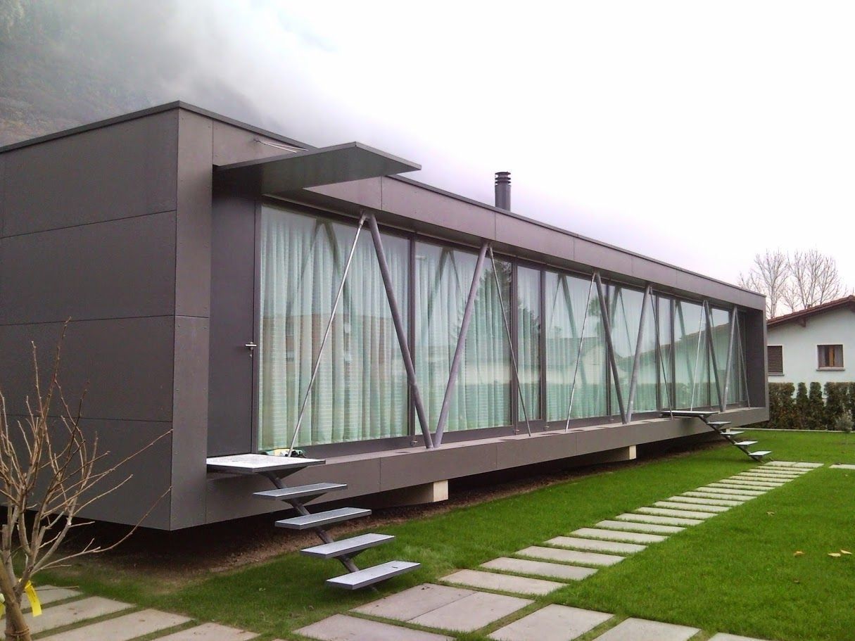 Serramenti moderni - Solari Elivo SA - Metalostruzioni - Olivone - Ticino