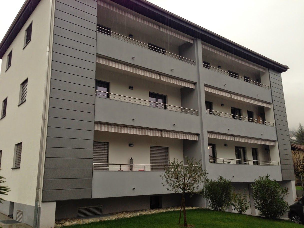 terrazzi palazzo - Metalcostruzioni Solari Elvezio - Olivone - Blenio - Ticino