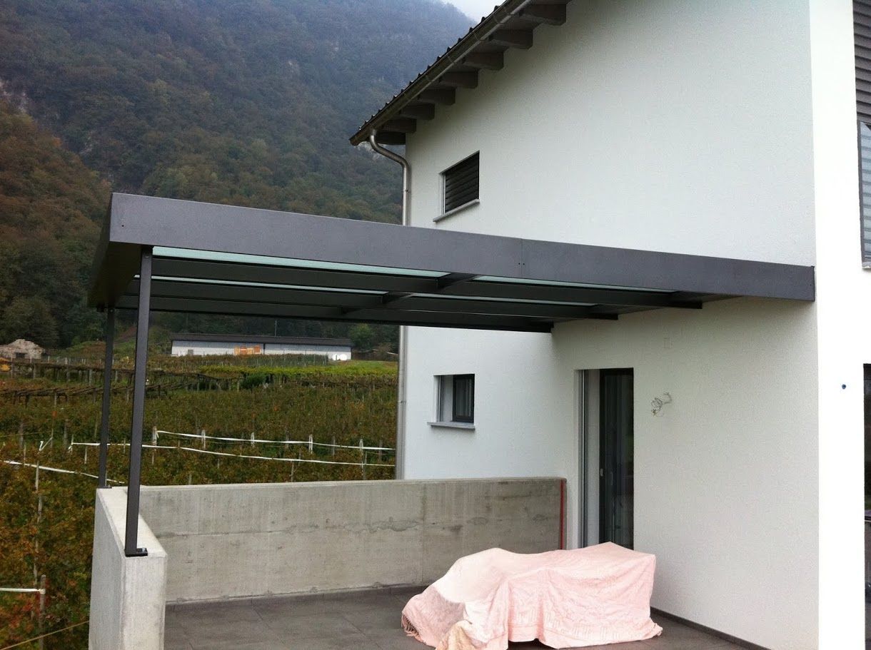 tettoia - Metalcostruzioni Solari Elvezio - Olivone - Blenio - Ticino