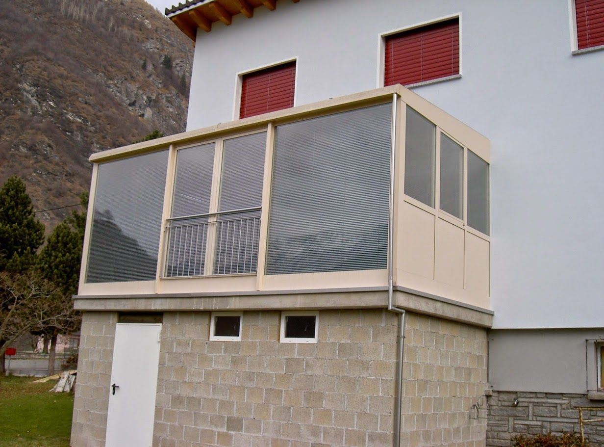 altra veranda - Metalcostruzioni Solari Elvezio - Olivone - Blenio - Ticino