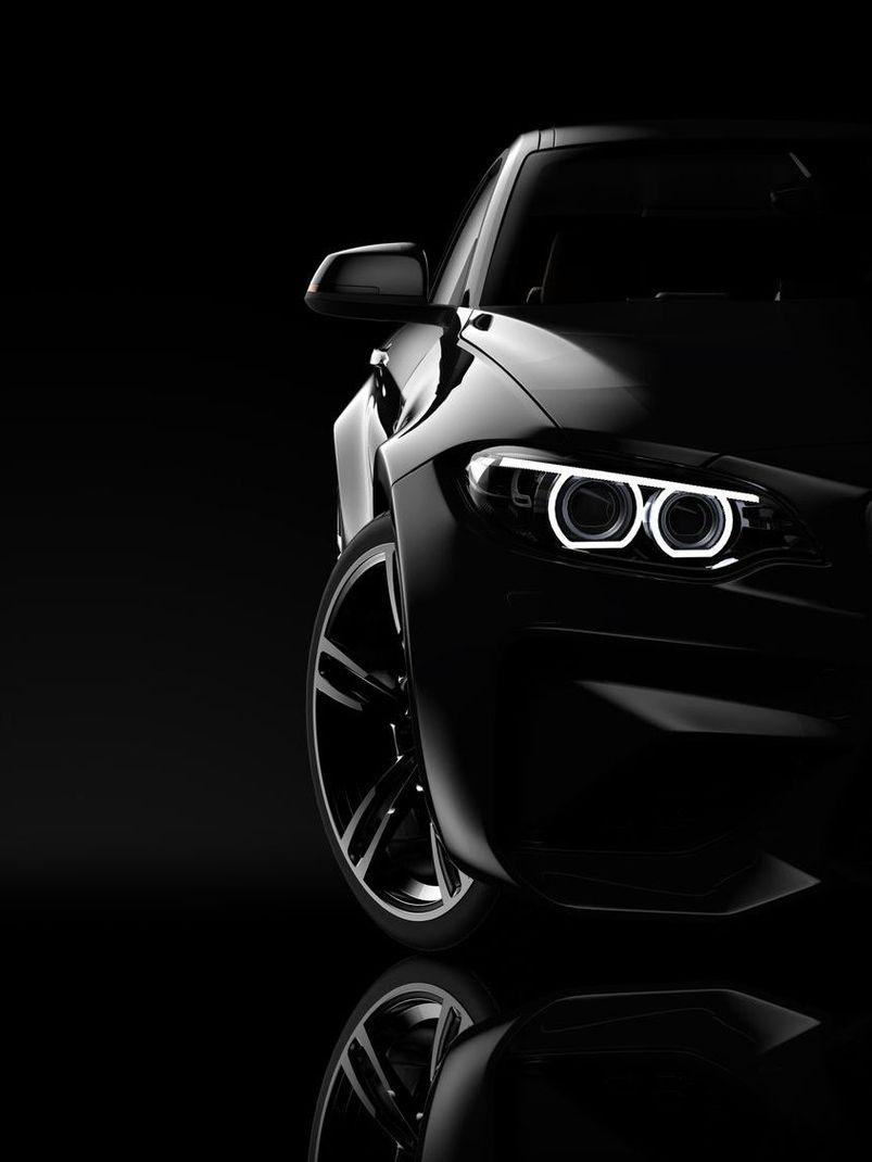 Une voiture noire