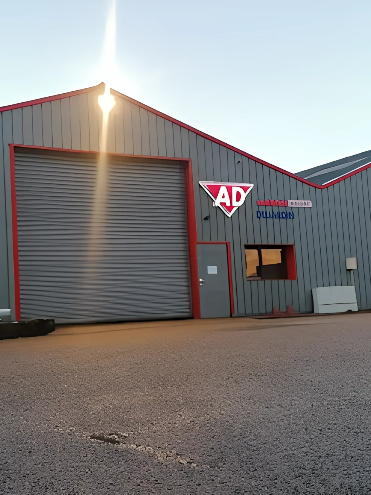 Devanture du GARAGE DUJARDIN