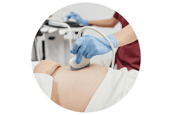 Dr. Hansjoerg Huemer – Schwangere Frau beim Gynäkologen