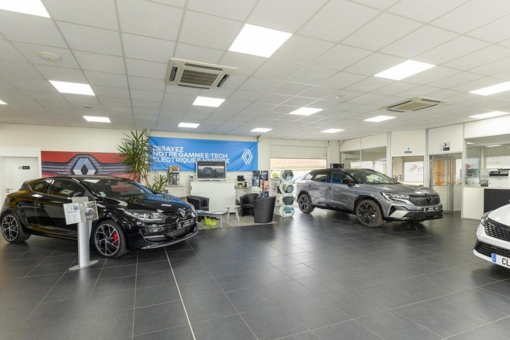 Photographie du showroom