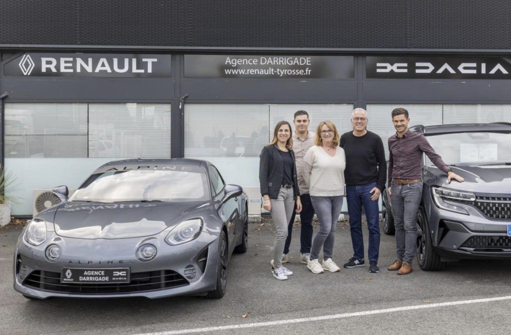 Prise de vue de l'équipe