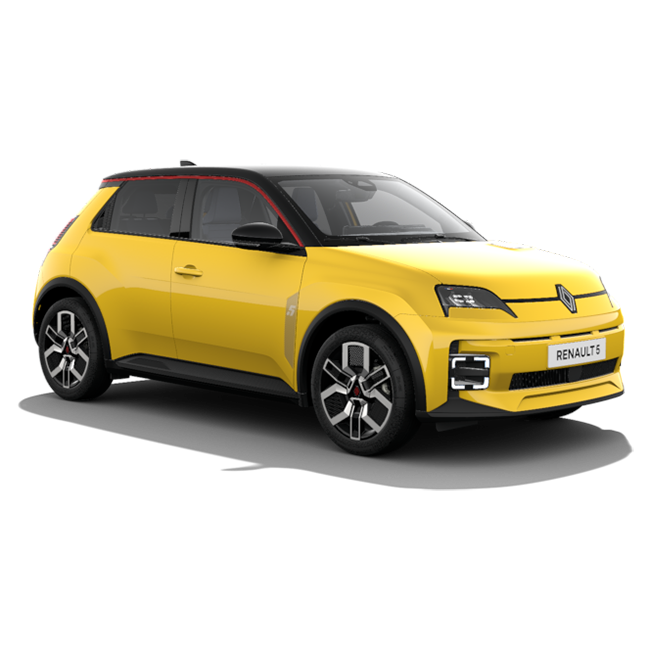 Renault R5 jaune pop