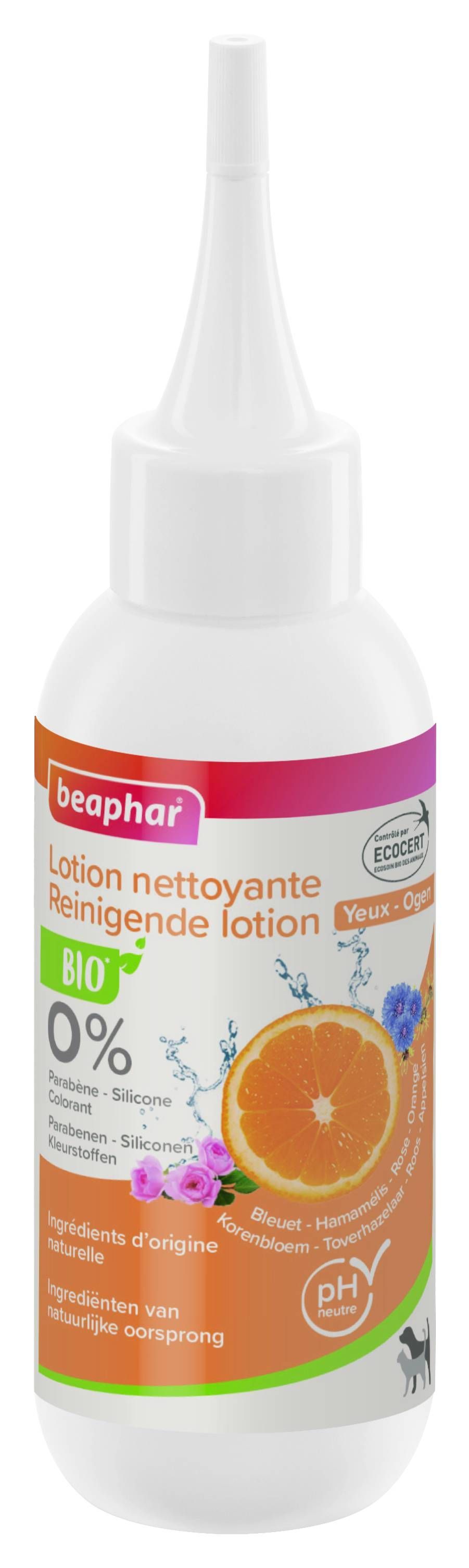 Soin des yeux Bio pour chat et chien - BEAPHAR