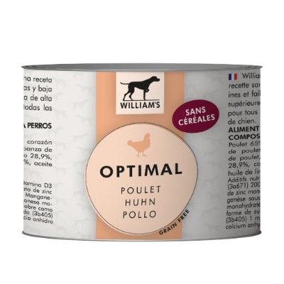 Pâtée pour chien William's 200 g - Bubimex