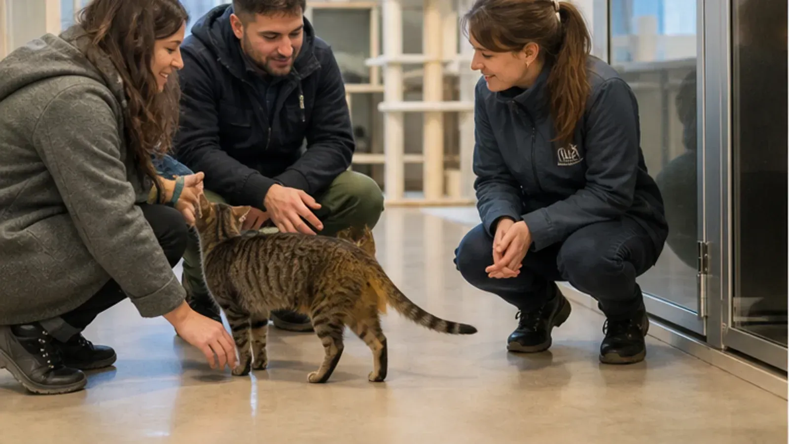 Voici Merlin, l’adorable nouveau chat de Norman adopté en refuge !