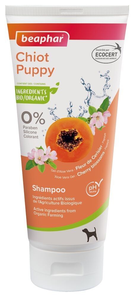 Shampoing pour chiot Bio 200ml - BEAPHAR