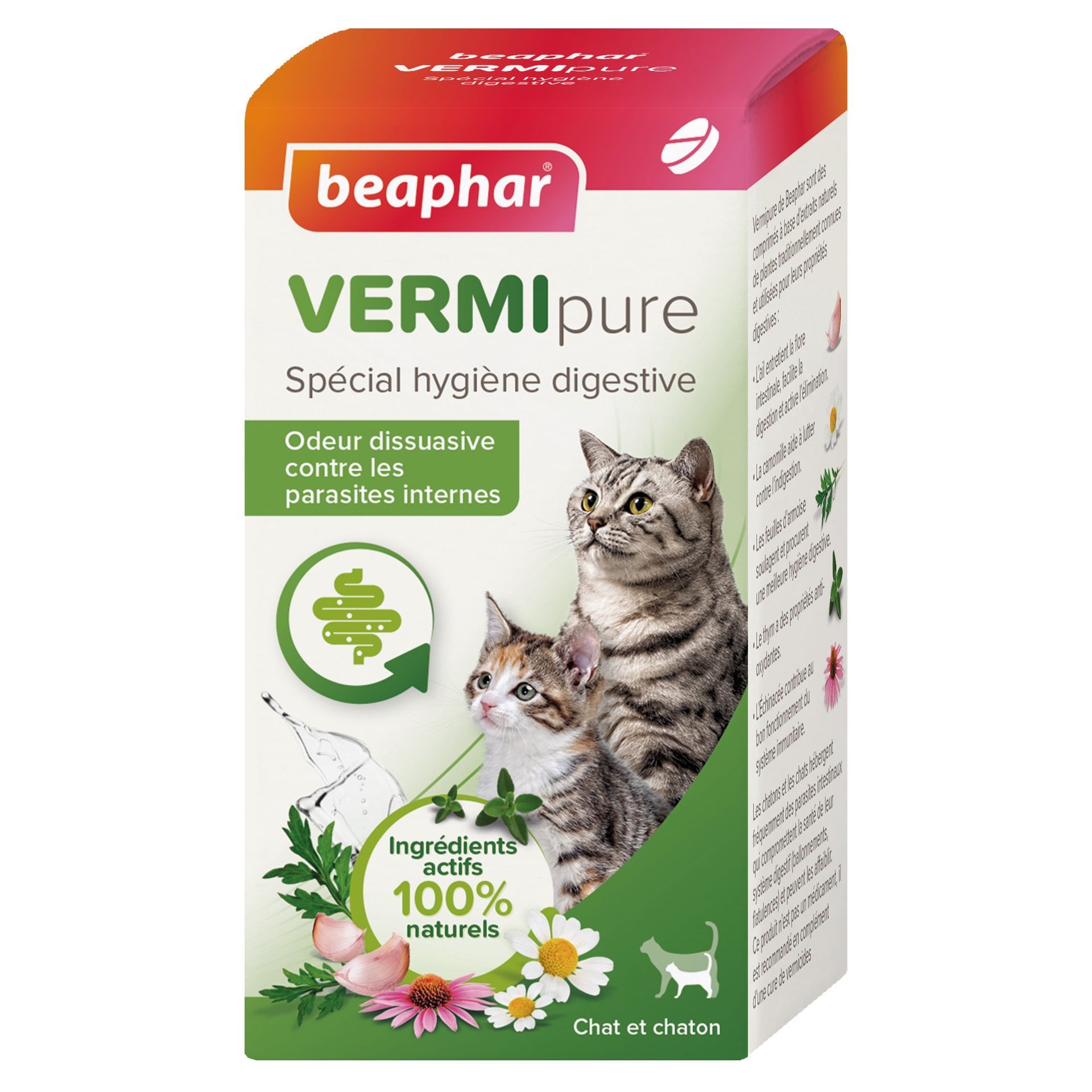 Comprimés VERMIpure pour chaton et chat x50 – Beaphar - vue 6