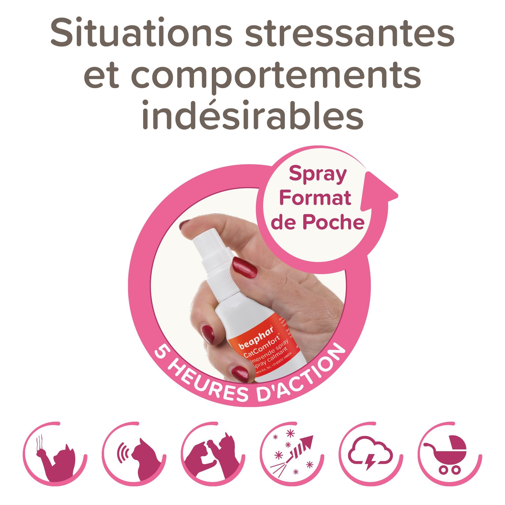Spray pour chat aux phéromones CatComfort 30 ml – Beaphar