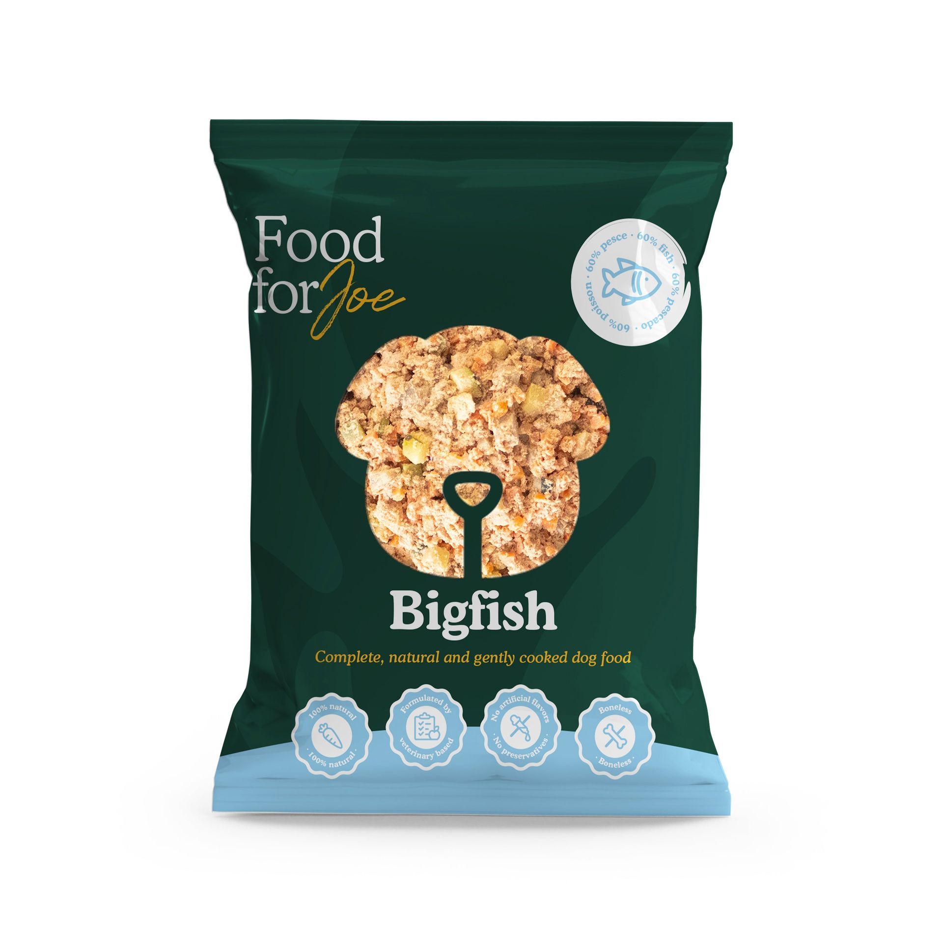 Menu cuisiné Bigfish 200 g / 400 g / 800 g - Food for Joe