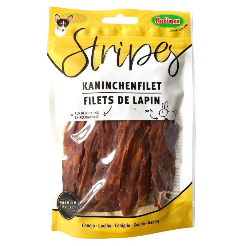 Friandises pour chien Filets de lapin 100 g - Bubimex