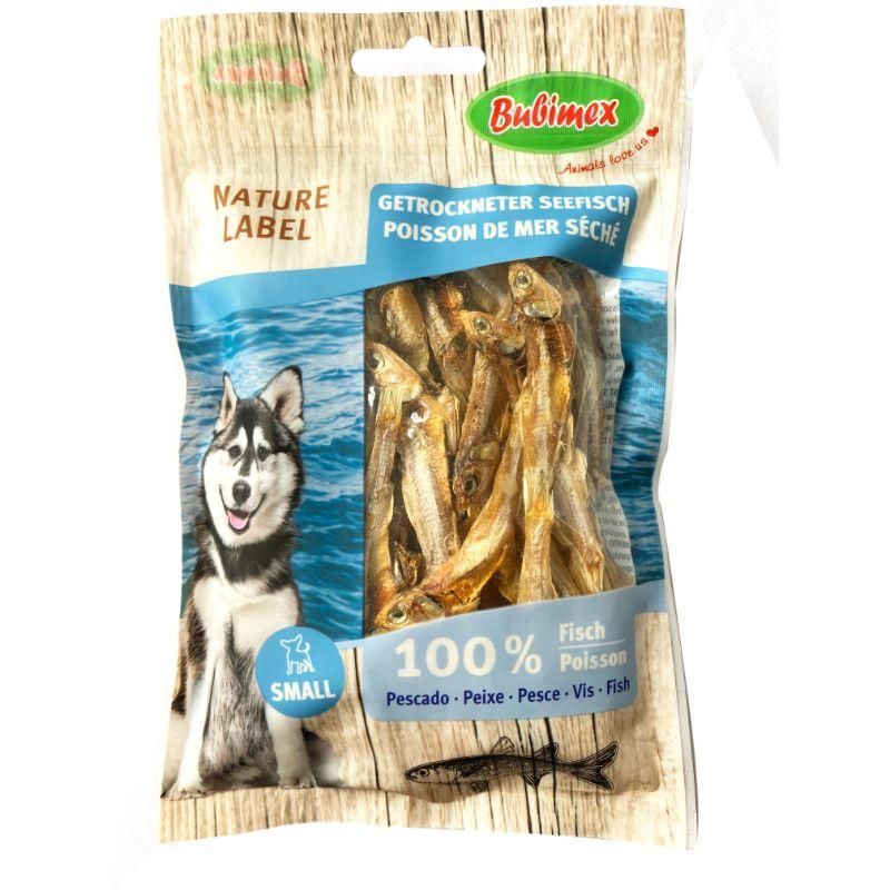 Friandises pour chien Poisson de mer séché 100 g - Bubimex