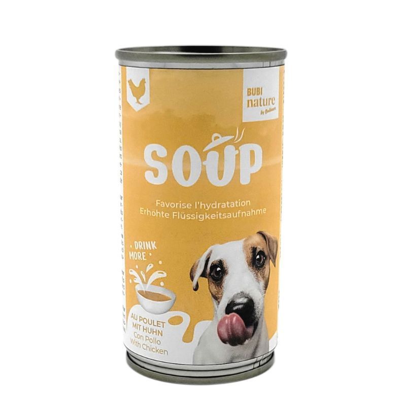 Soupe pour chien Bubi Nature 185 g - Bubimex