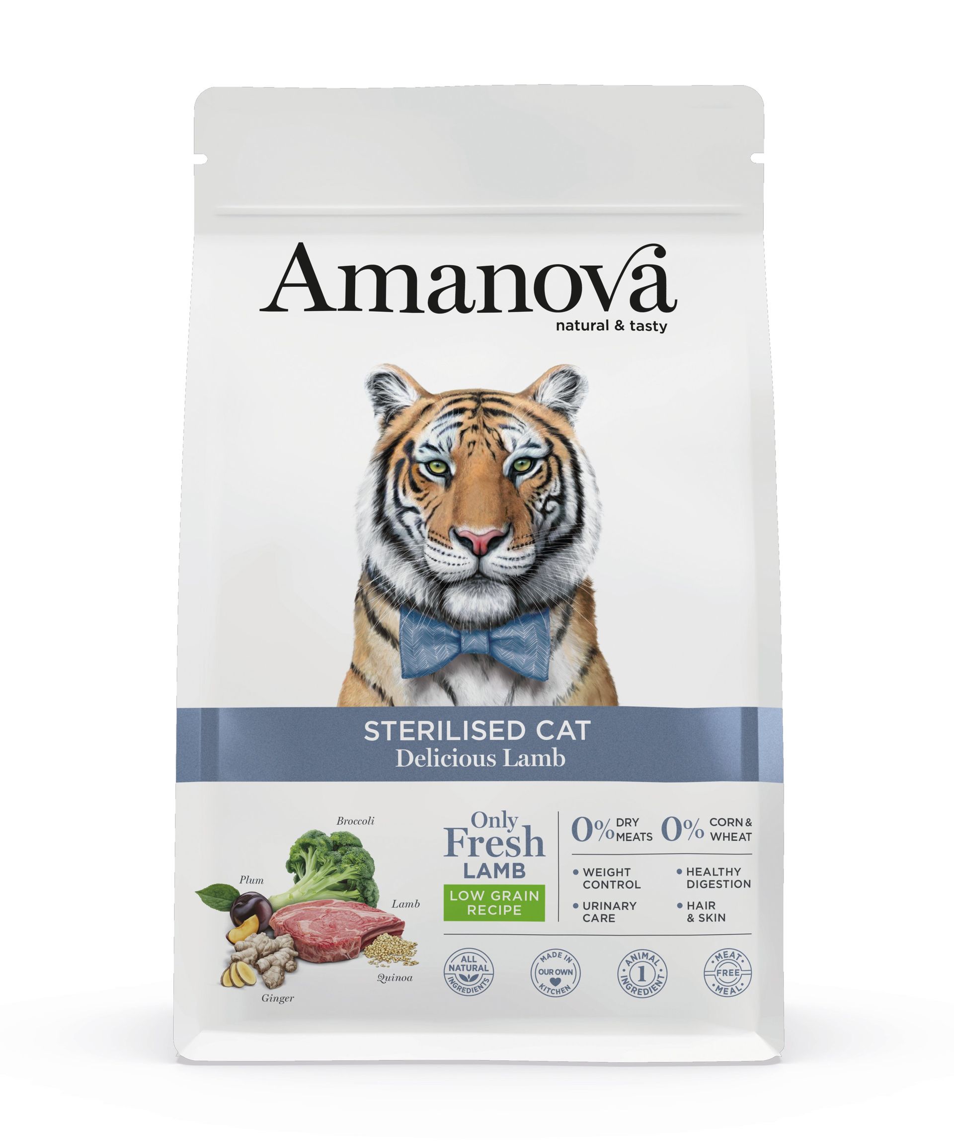Croquettes chat stérilisé 1,5 kg - Amanova