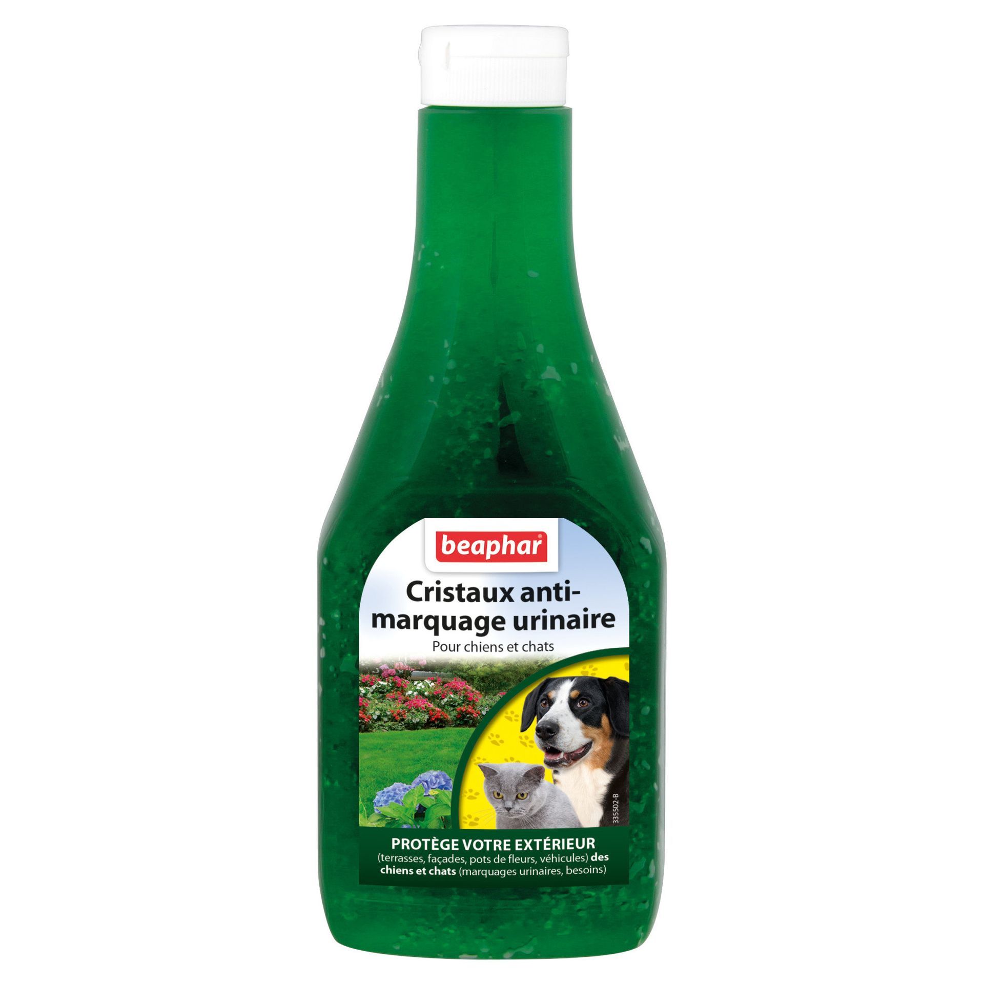 Cristaux répulsifs anti-marquage urinaire extérieur 480 g - Beaphar