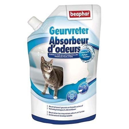 Absorbeur d'odeurs pour litière chat  vanille & melon 400 g - BEAPHAR