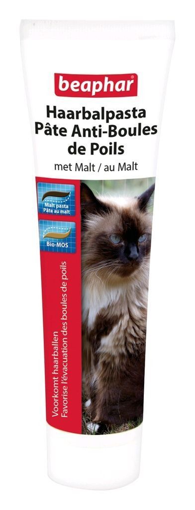 Pâte anti-boules de poils au malt pour chat 100 g - BEAPHAR