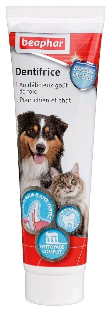 Dentifrice haleine fraîche pour chien et chat 100 g - BEAPHAR