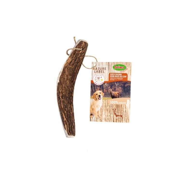 Friandises pour chien Demi-bois de cerf 40 à 120 g - Bubimex