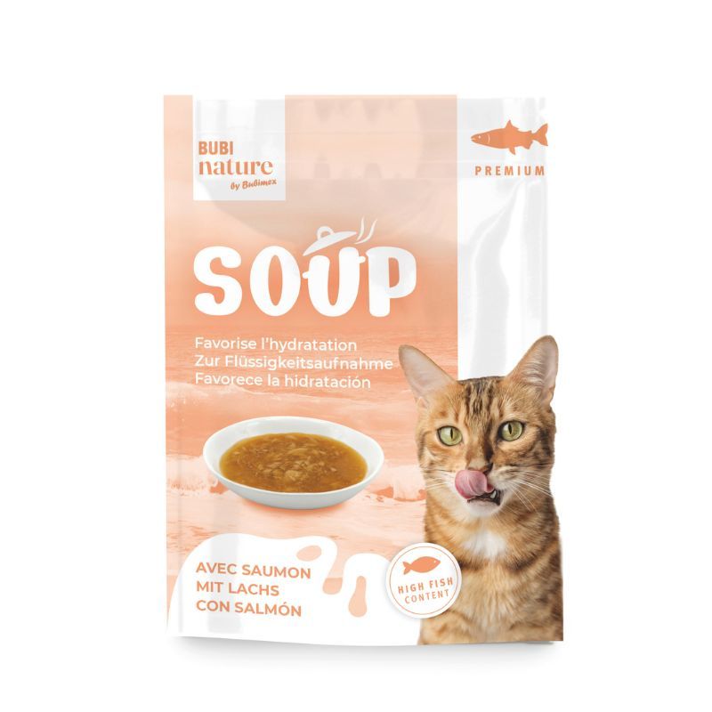 Soupe pour chat Bubi Nature 50 g - Bubimex