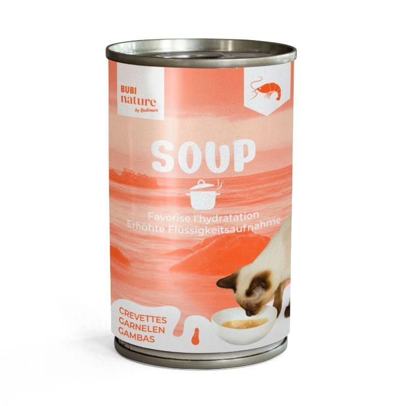 Soupe pour chat Bubi Nature 135 g - Bubimex