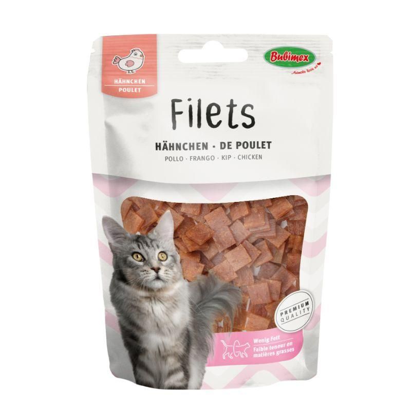 Friandises pour chat Filets de poulet 50 g - Bubimex