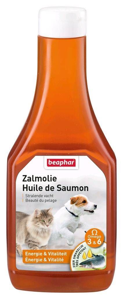 Huile de Saumon pour chien et chat - BEAPHAR