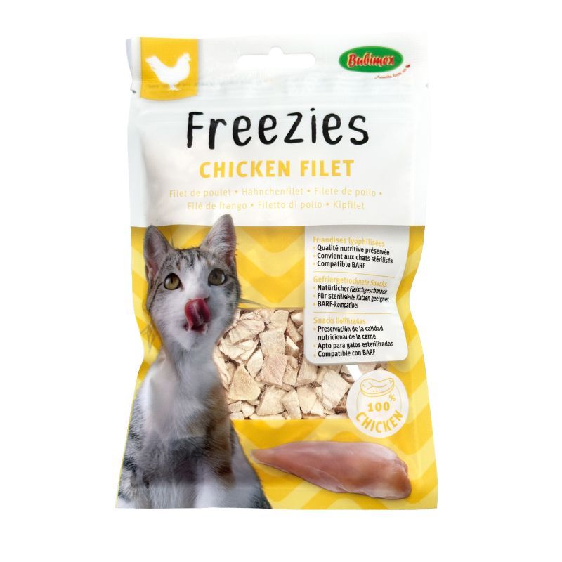 Friandises pour chat lyophilisées Freezies 30 g - Bubimex