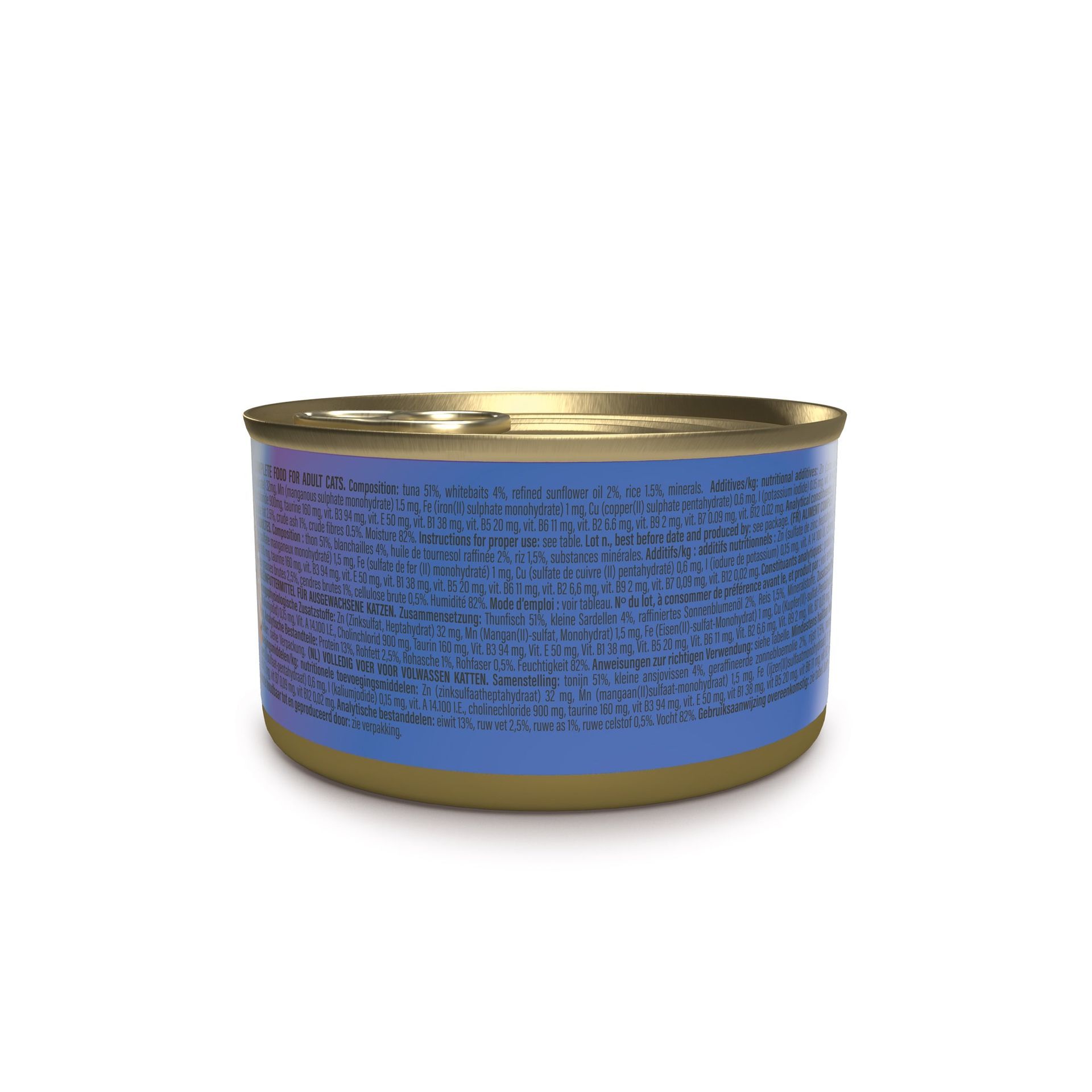 Boîte Schesir thon et blanchailles en gelée 85 g pour chat