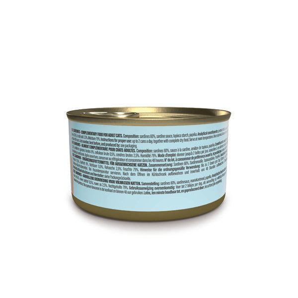 Boîte Schesir filets de sardines en sauce 70 g pour chat