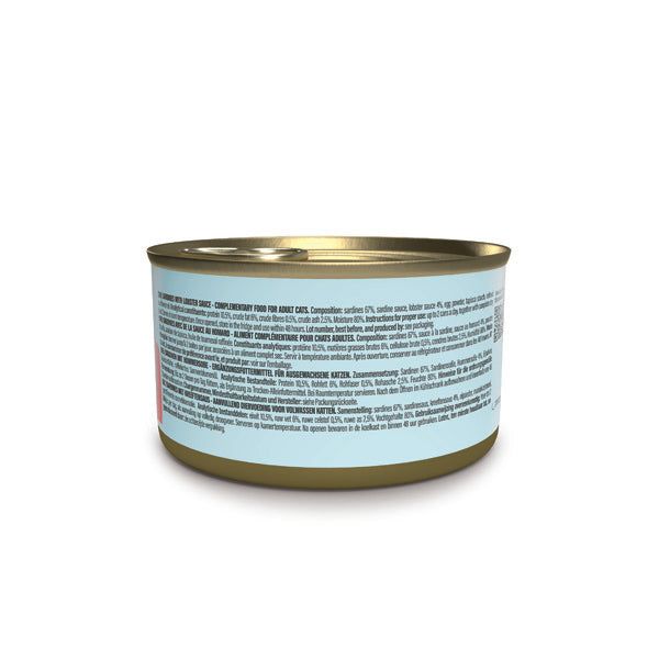 Boîte Schesir pâté de sardines sauce homard 70 g pour chat