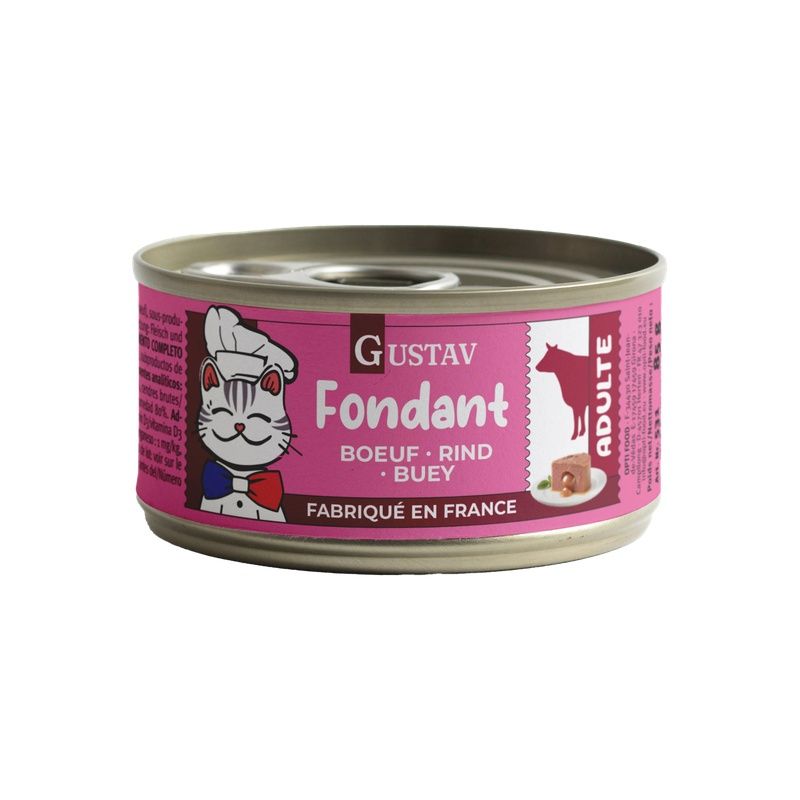Pâtée pour chat fondante Gust 85 g - Bubimex