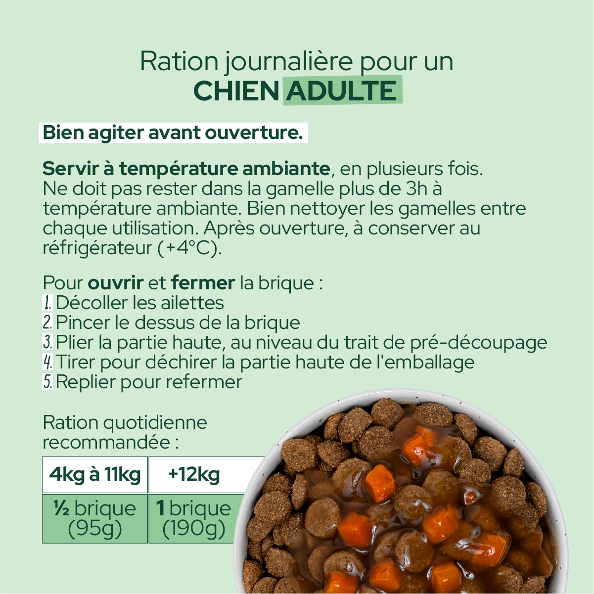 Sauce topping aux carottes pour chien 190 g - Équilibre & Instinct