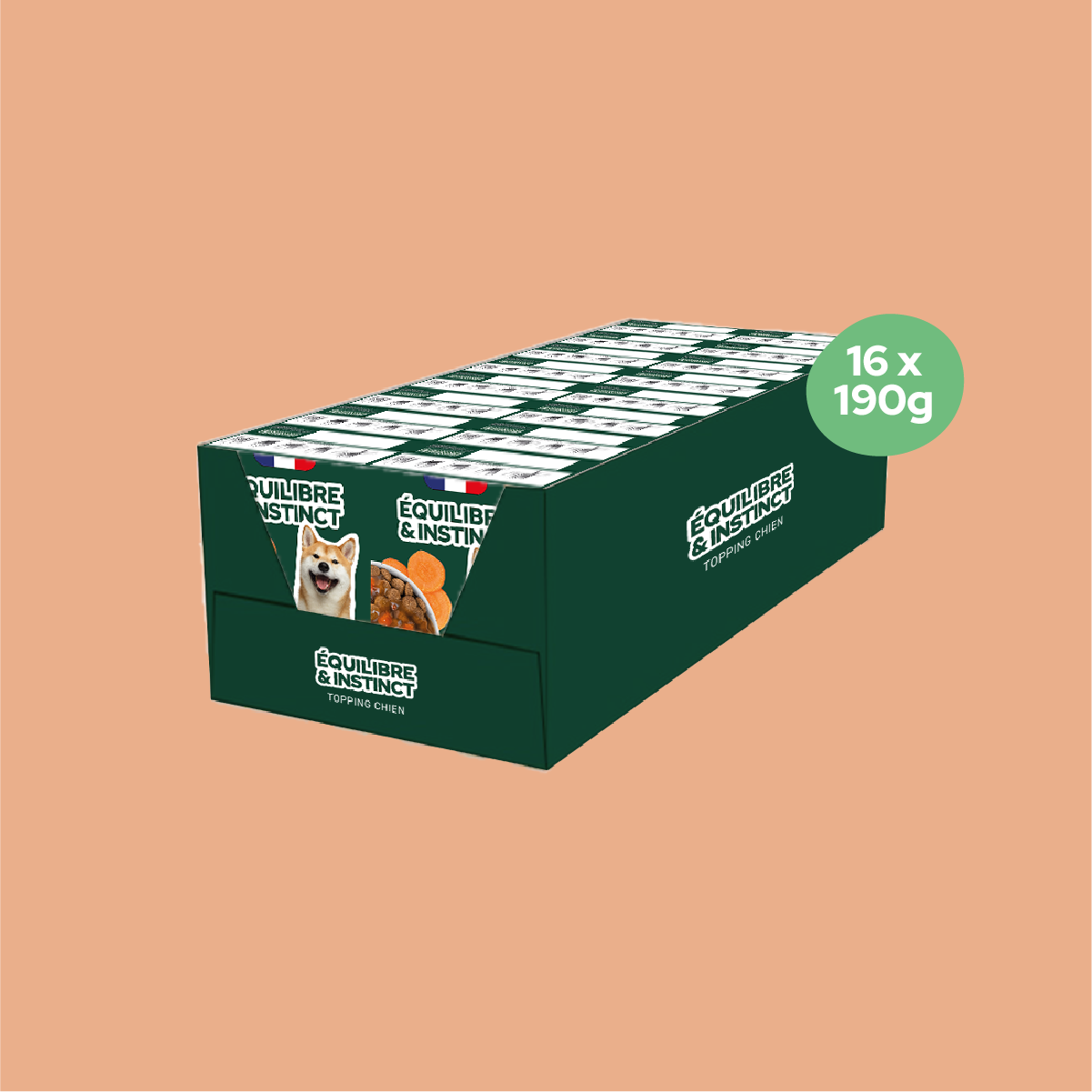 Sauce topping aux carottes pour chien 190 g - Équilibre & Instinct