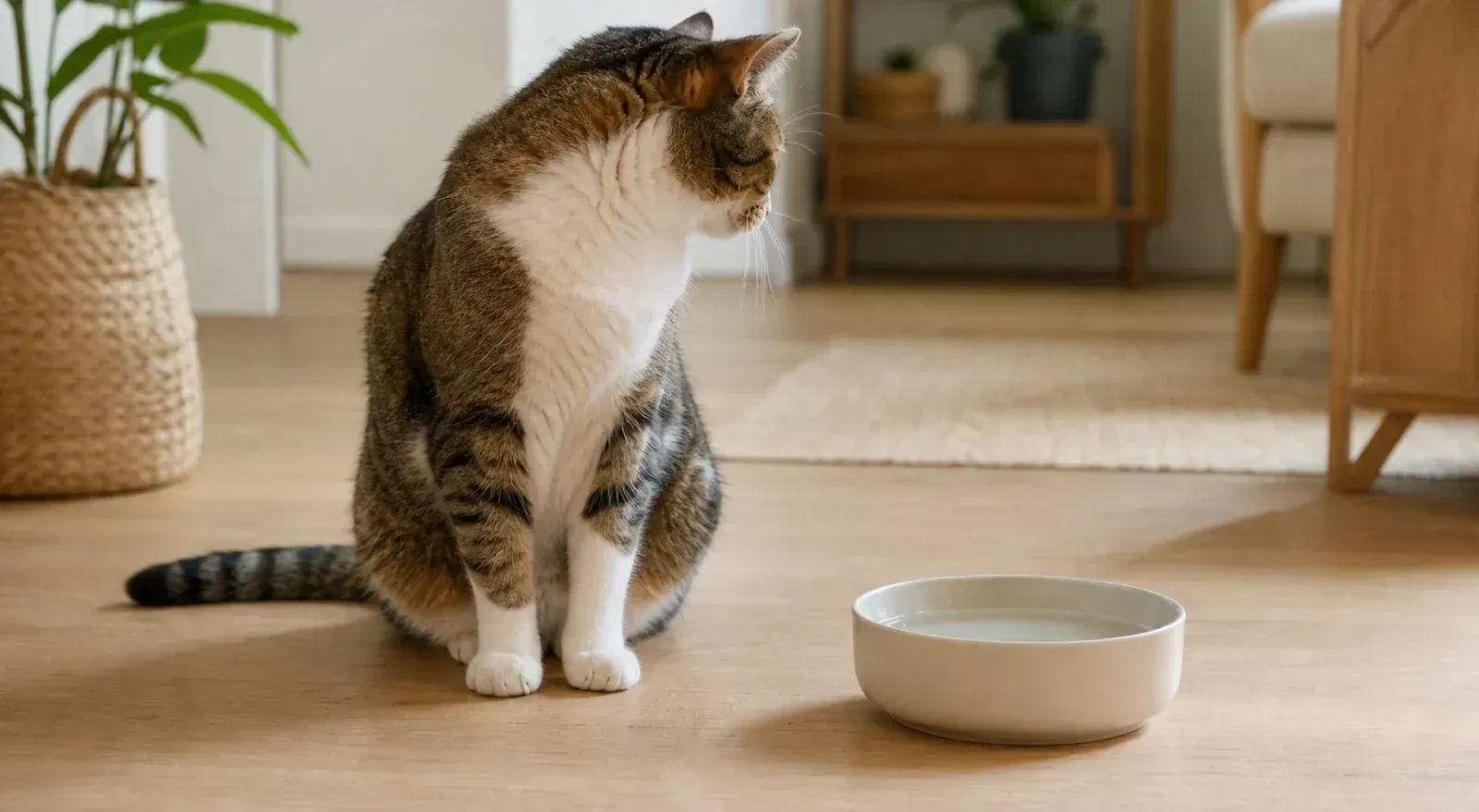 Pourquoi mon chat boude-t-il son bol d&rsquo;eau ?